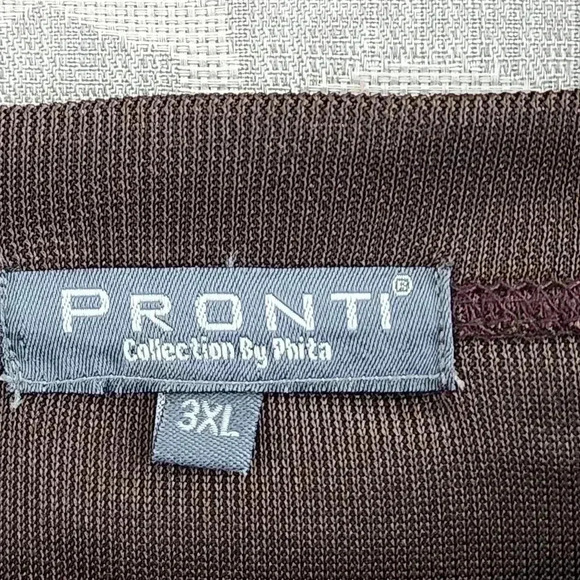 Pronti Crew Neck Long Sleeve Pullover Shirt Men's 3XL - Picture 5 of 8